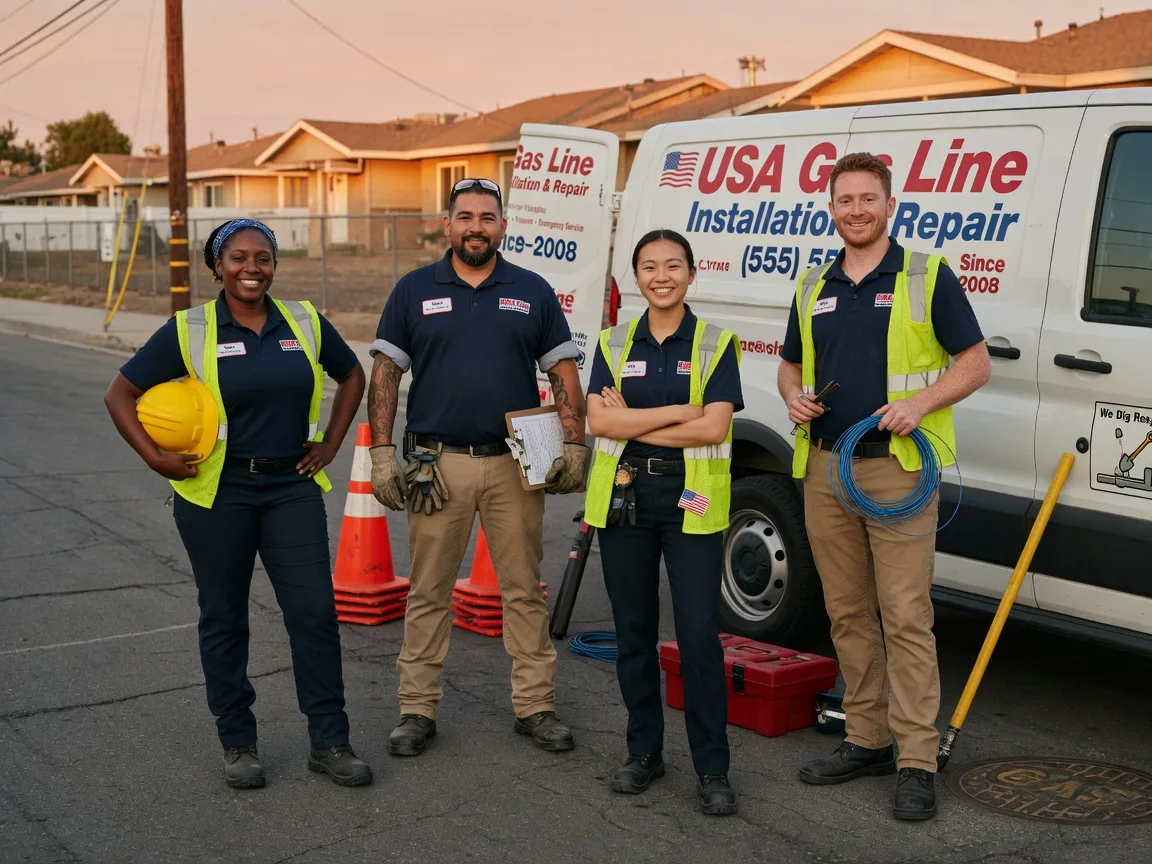 Gas Line Installation company in Bremen, ME